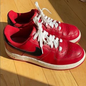 Women’s NIKE AIR FORCE 1 Low ‘07 Gym Red - 9